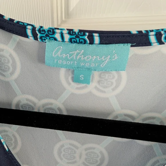 Lulu B Navy NWT Sheath Dress V-Neck, Elbow Sleeve - Picture 4 of 5